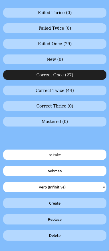 View of lower part of App showing the editor area